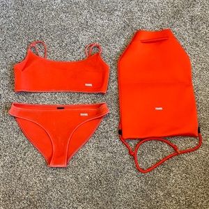 Triangl Swimwear Red Bikini Set